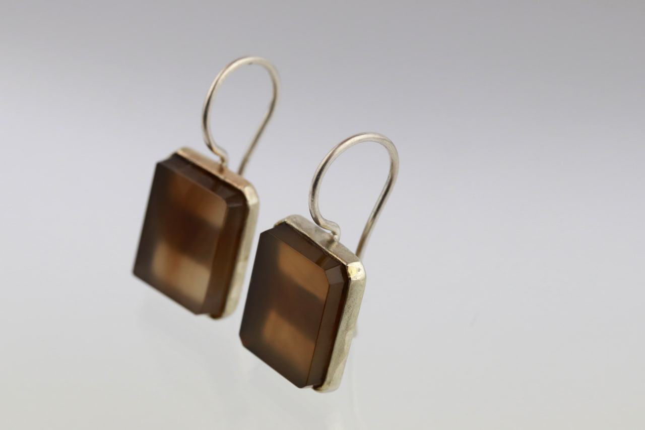 Сережки Чорне дзеркало 3